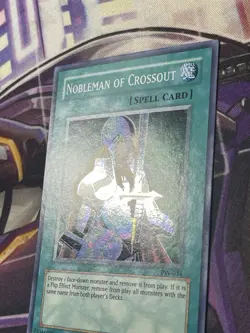Nobleman of Crossout PSV-034 Pharaoh's Servant Unlimited Yugioh NM 2017 Not 25th - Image 2
