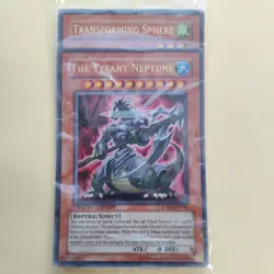 YUGIOH Ultra Rare The Tyrant Neptune Limited Edition JUMP-EN041 SEALED - Image 1