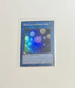 Yu-Gi-Oh! Hieratic Seal Of The Heavenly Spheres #RA02-EN039 Secret & Super (NM) - Image 4