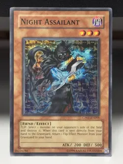 Night Assailant CP01-EN005 Champion Pack 1 Unlimited Super Rare - Image 1