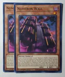Yugioh x2 Numeron Wall MGED-EN081 Rare 1st Edition New - Image 1