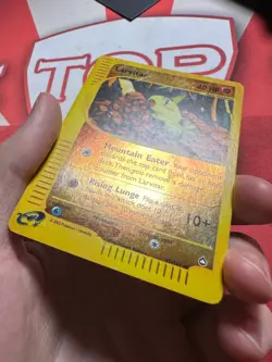 LARVITAR 89/147 Aquapolis REVERSE HOLO RH E-Series Pokemon TCG card NM NEAR MINT - Image 2