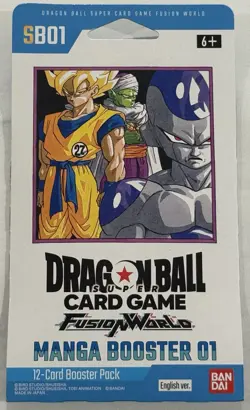 Dragon Ball Super Card Game Manga Booster 01 Pack SB01 Fusion World New / Sealed - Image 1