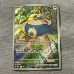 Pokemon TCG Snorlax Promo Card 051 SV Scarlet & Violet Near Mint Condition - Image 1