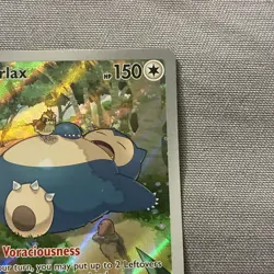 Pokemon TCG Snorlax Promo Card 051 SV Scarlet & Violet Near Mint Condition - Image 3