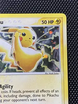 Pokemon Pikachu Black Star Promo 012 E-Reader Holo Card 2003 WOTC LP - Image 3