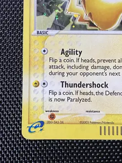 Pokemon Pikachu Black Star Promo 012 E-Reader Holo Card 2003 WOTC LP - Image 5