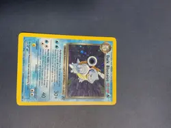 Dark Blastoise 3/82 Team Rocket Holo Card Pokemon TCG. SWIRL 💫 Vintage LP - Image 4