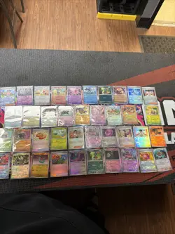 Lot of 37 Pokeball Pattern Cards and 2 Masterball Pattern Pokemon Cards TCG NM - Image 1