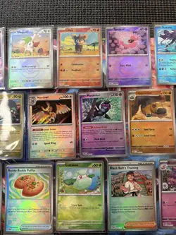 Lot of 37 Pokeball Pattern Cards and 2 Masterball Pattern Pokemon Cards TCG NM - Image 3