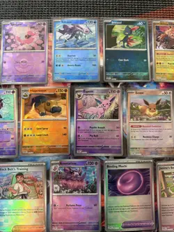 Lot of 37 Pokeball Pattern Cards and 2 Masterball Pattern Pokemon Cards TCG NM - Image 4