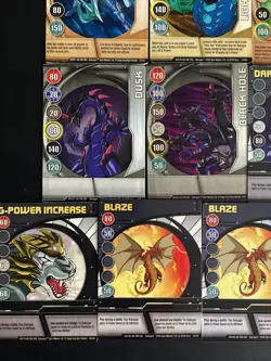 Bakugan Battle Brawlers Lot of 17 Cards Used with some Damage, see description - Image 4