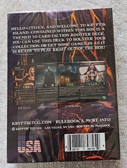 Kryptik TCG Genesis 30 Card Booster Deck Gen Con Learn to Play Factory Sealed - Image 2