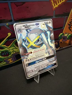 Pokemon TCG Metagross GX 157a/145 Full Art Shiny Card Sun Moon Hidden Fates - Image 2