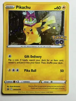 Pikachu - SWSH: Sword & Shield Promo Cards SWSH234 Pokemon card NM - Image 1