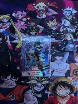 Dragon Ball Super Card Game Son Goku Awakened Pulse FB01-139 Regular Secret Rare - Image 2