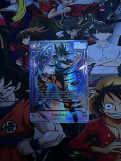 Dragon Ball Super Card Game Son Goku Awakened Pulse FB01-139 Regular Secret Rare - Image 3