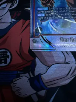 Dragon Ball Super Card Game Son Goku Awakened Pulse FB01-139 Regular Secret Rare - Image 4