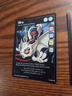 Vira - Grimoire of Thade - Master Vex - Neopets TCG 3 Card Lot - Holo - Image 3