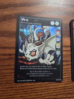Vira - Grimoire of Thade - Master Vex - Neopets TCG 3 Card Lot - Holo - Image 4