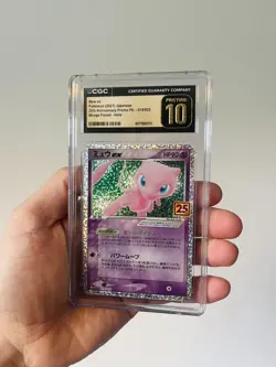 CGC 10 PRISTINE Pokemon Mew EX 014/025 Celebrations 25th Japanese Card - Image 1