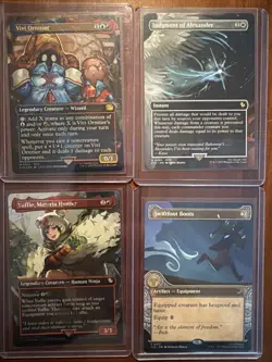 Lot Of 4x Mixed Card Lot MTG Chocobo - Image 1