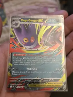Pokemon TCG Card Game - Mega Gengar Ex X2 056/094 - Phantasmal Flames - Image 2