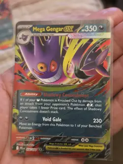 Pokemon TCG Card Game - Mega Gengar Ex X2 056/094 - Phantasmal Flames - Image 3