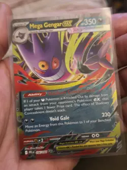 Pokemon TCG Card Game - Mega Gengar Ex X2 056/094 - Phantasmal Flames - Image 4
