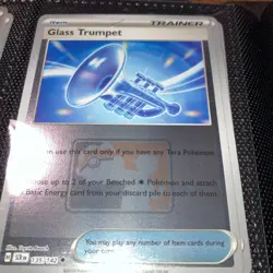 Glass Trumpet - League & Championship Cards - 135/142 - Pokemon TCG - NM - HOLO - Image 1