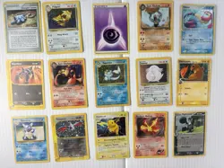 Lot of 105 Vintage Pokemon Cards Holos Good Condition - Image 1