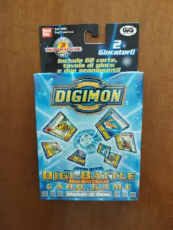 GIG DIGIMON DIGIBATTLE GIOCO DI CARTE MAZZO MODULO BASE CARD GAME BANDAI SEALED - Image 2