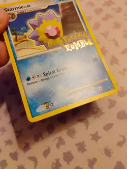 Starmie (5/16) | Pokemon TCG | Stamped Rumble Promo Card 2009 LP+ - Image 2