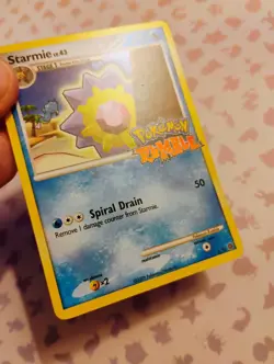 Starmie (5/16) | Pokemon TCG | Stamped Rumble Promo Card 2009 LP+ - Image 3