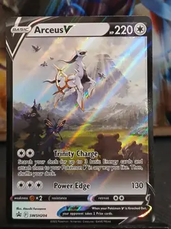 Arceus V SWSH204 SWSH: Sword & Shield Promo Pokemon Card - Image 2