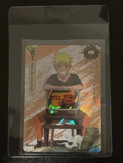 Exclusive PSA Magazine Kayou X Naruto Uzumaki Promo Card Sealed Near Mint - Image 1