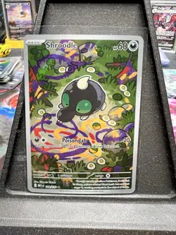 Pokemon TCG Shroodle Mega Evolution Full Art Secret Rare Card 149/132 - Image 1