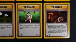 LP/HP (1st edition) COMPLETE Pokemon FOSSIL Set 16-Card COMMON w/Kabuto 50/62#6 - Image 5