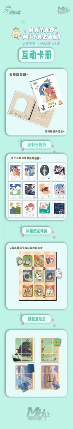 MH Studio Ghibli Hayao Miyazaki Collectabel Cards - Image 3