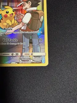 Pokemon Pikachu Full Art Secret Rare Card 241/236 Cosmic Eclipse - Image 5