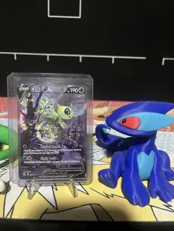 Pokemon TCG Celebi v Fusion Strike Alternate Art Card 245/264 NM Condition - Image 2