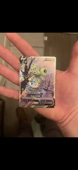 Pokemon TCG Celebi v Fusion Strike Alternate Art Card 245/264 NM Condition - Image 4