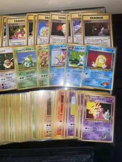Pokemon TCG Japanese Vintage Binder Collection With Holos 450+ Cards - Image 2
