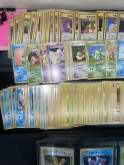 Pokemon TCG Japanese Vintage Binder Collection With Holos 450+ Cards - Image 3