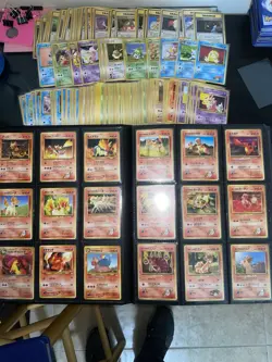 Pokemon TCG Japanese Vintage Binder Collection With Holos 450+ Cards - Image 5