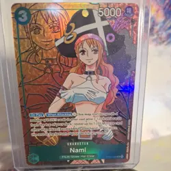 One Piece CCG Nami Nami Super Rare Foil Card op02-036 - Image 3