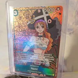 One Piece CCG Nami Nami Super Rare Foil Card op02-036 - Image 4