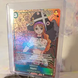 One Piece CCG Nami Nami Super Rare Foil Card op02-036 - Image 5