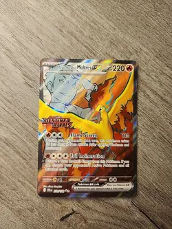 Team Rocket Destined Rivals Moltres Ultra Premium Collection Pokemon Promo Cards - Image 2