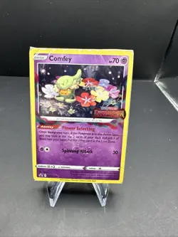 Pokemon TCG: Comfey Promo Card Lost Origin Build and Battle Sealed Deck SWSH242 - Image 1